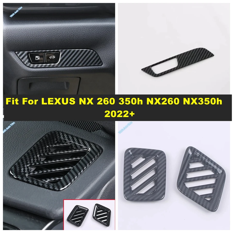 ABS CAR Interior AC Air Outlet / Hlava Lights Svetlá krycí príslušenstvo pre lexus NX 260 350H NX260 NX350HN8 2022 2023 2024