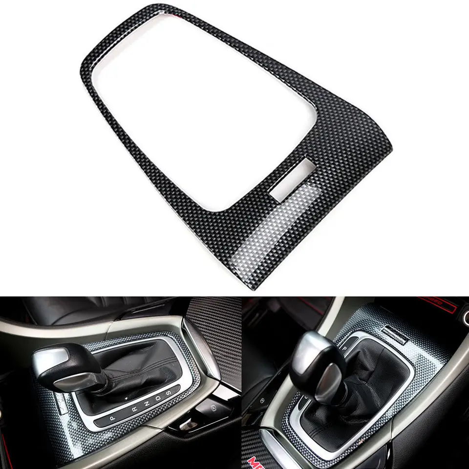 ABS Farby uhlíkových vlákien CAR CAR COLIDINGS ZARIADENIE ZARIADENIA PANEL PANEL TRIST PRE FORD FUSION MONDEO 2013-2015