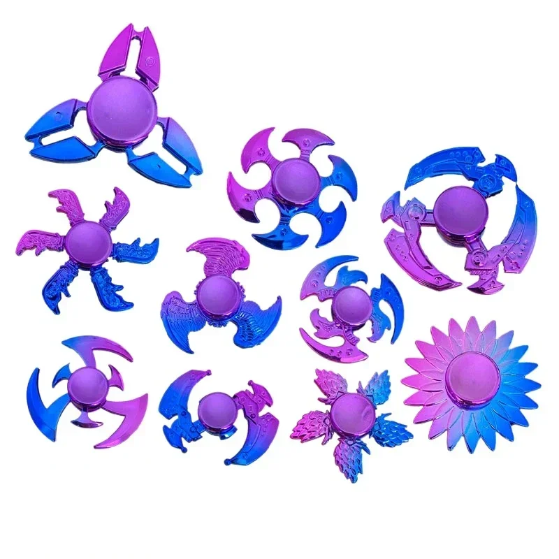 ABS farebný fidget spinner proti anti-úzkosti hračky Spinners zmierňuje stresový prst gyroskop na zníženie dekompresie dospelých detí