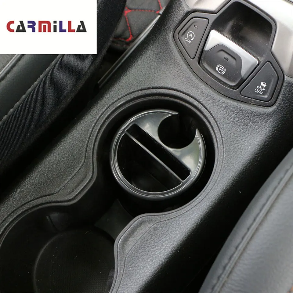 ABS interiér dekorácie automatické auto car card držiak držiak na krabicu pre držiak pre džípový kompas 2. 2017 - 2020