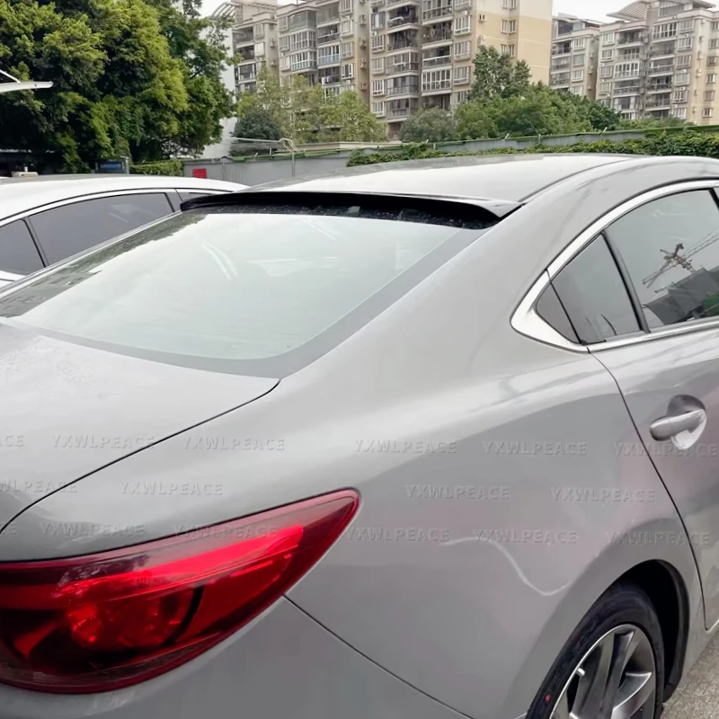 ABS lesklé čierne zadné okenné strešné spojlery Krídle Automobily pre Mazda 6 Atenza 2014 2015 2016 2017 2018 2018 2019