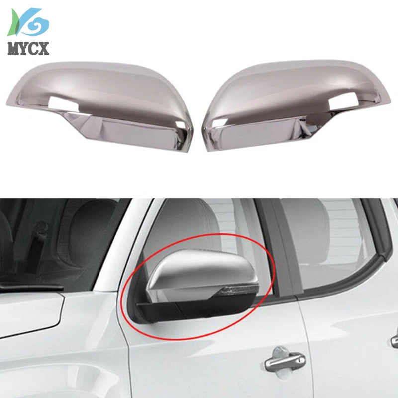 ABS Mirror Cover pre Mitsubishi L200 Triton 2019 2020 2021 Pajero Sport Montero Sport Chrome