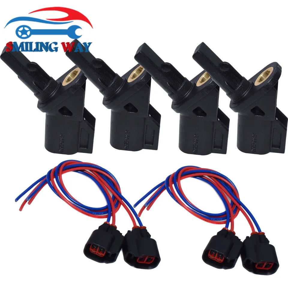 ABS Rýchlosť snímača predného zadného zadného zadného zadného vľavo alebo s konektorovou zástrčkou pre konektor pre Ford Mondeo Focus Transit Connect Jaguar X-Type
