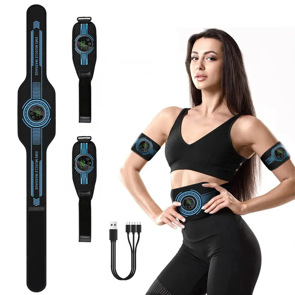 ABS stimulátor stimulátora tonera brušného trénera Body Body AB Zlimovanie stroja brucho ruka na nohy tuk Fitness Fitness