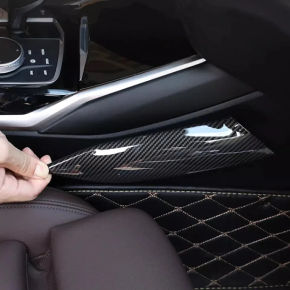 ABS STYLING CENTRÁLNE STRÁNKY DEKORATICKÉ PRIPIKY TIM CRISD STRECKERS PRE BMW 3 4 Series I3 I4 G20 G28 2020-2024 Automatické príslušenstvo