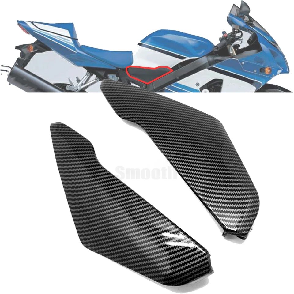 ABS uhlíkový vzorec Plynovacia nádrž na spodnú bočnú kapotážový panelový kryt kryt krytu pre Suzuki GSXR R 600 750 GSX R600 R750 2004 - 2010 K