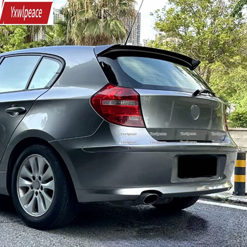 ABS Zadný spoiler pery pre pery pre BMW 1 Series E87 Hatchback 116I 116d 118i 118d 120i 120D 123d 130i 2004-2011