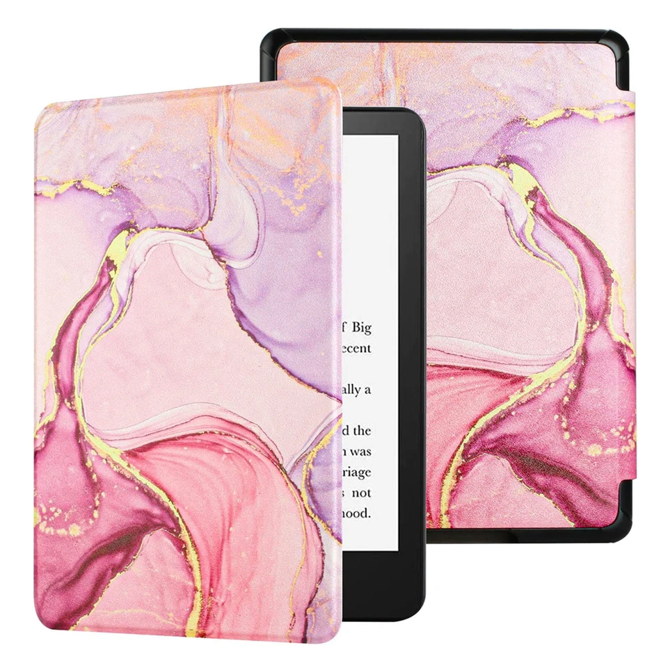 Abstrakt mramorového vzoru, magnetické puzdro kompatibilné s Kindle Case Ochranné škrupiny Paperwhite 10. 11. 2022 2019 2018 2021