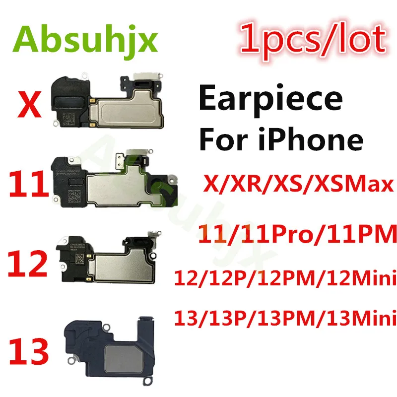 Absuhjx 1ks slúchadlá pre iPhone x xr xs 11 12 13 Mini Pro Max