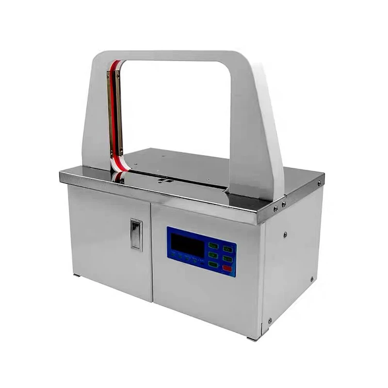 AC 220V/50Hz Automatický popruhový stroj OPP Film BAG HOT TETP ADHESIVE PAPIER PAPIER BALIEK ELASTICKÝ PRÁVA
