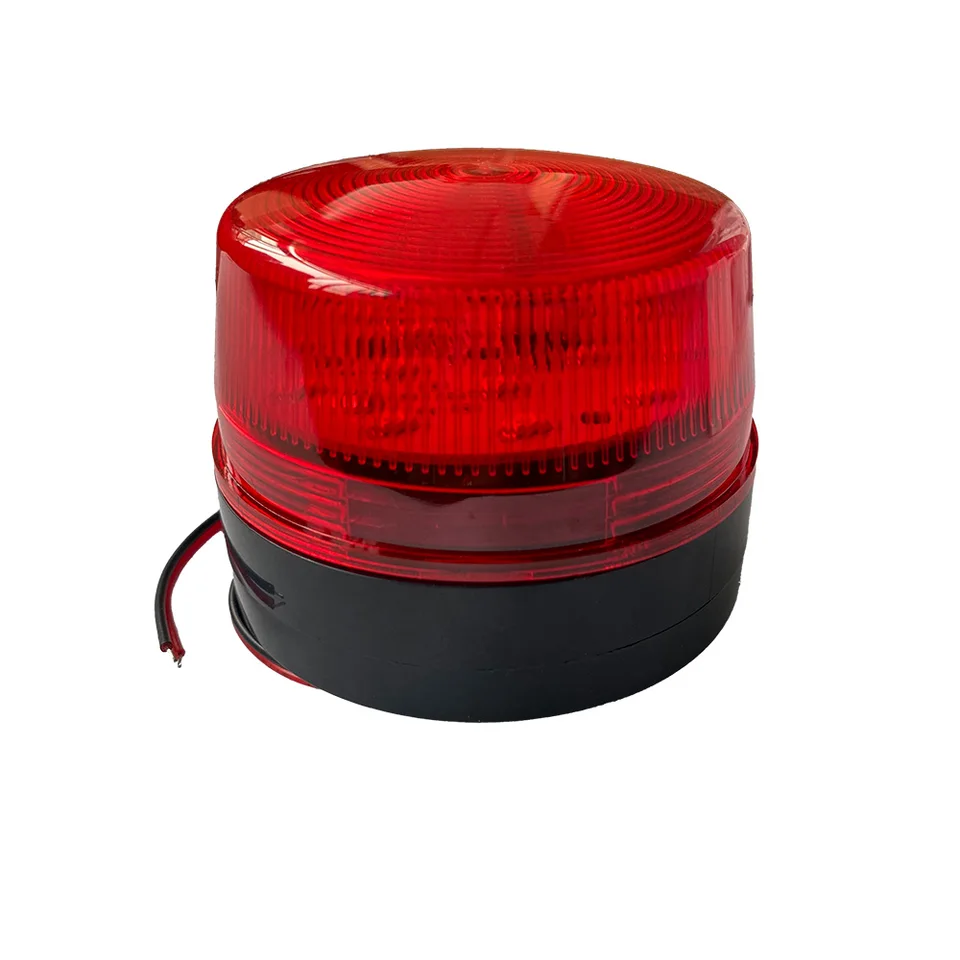 AC/DC 12V 24V 220VAC LED svetlo svetlo bleskový alarm pre výkyvnú posuvnú bránu otvárač/bariérová brána