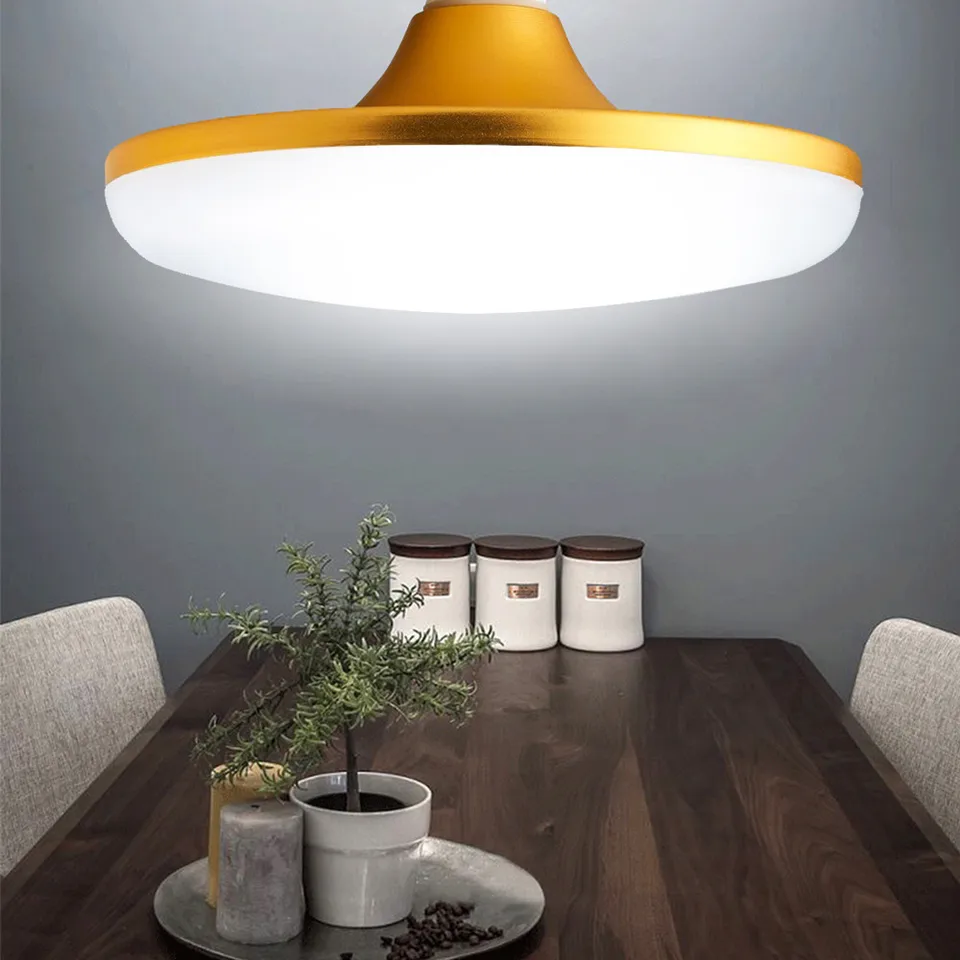 AC220-240V E27 LED žiarovka LED žiarovka 3000K/6000K 20W 30W 40W 50W 60W Energia Saving UFO Bumbles Home Lighting
