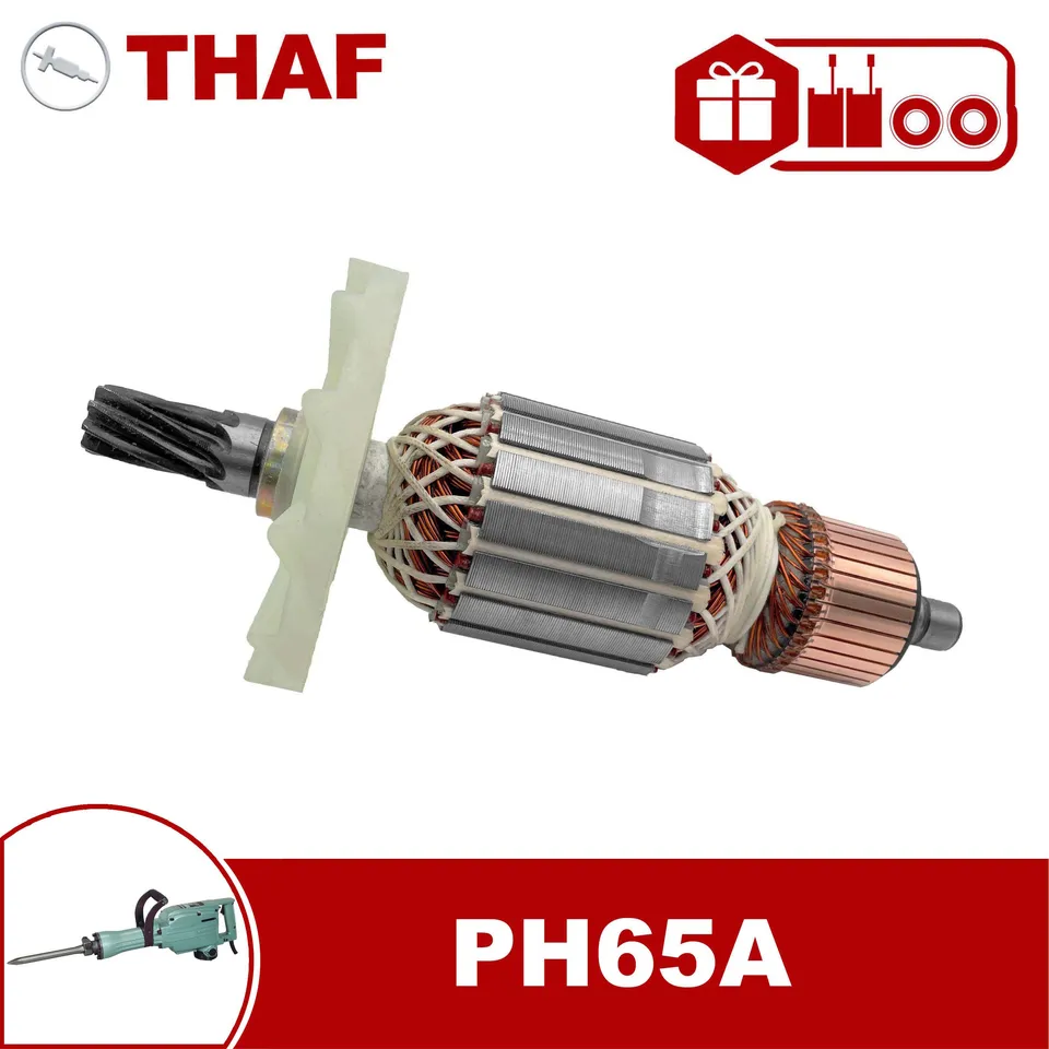 AC220V-240V Armature Rotor Rotor Stator náhrada za demoláciu HITCHI HAMMOTION PH65A PH-65A PH 65A
