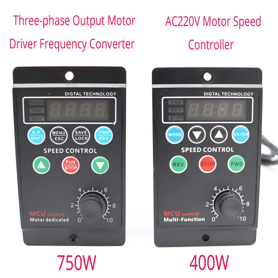 AC220V 750W jednofázový vstup Trojfázový výstupný prevodník ovládača
