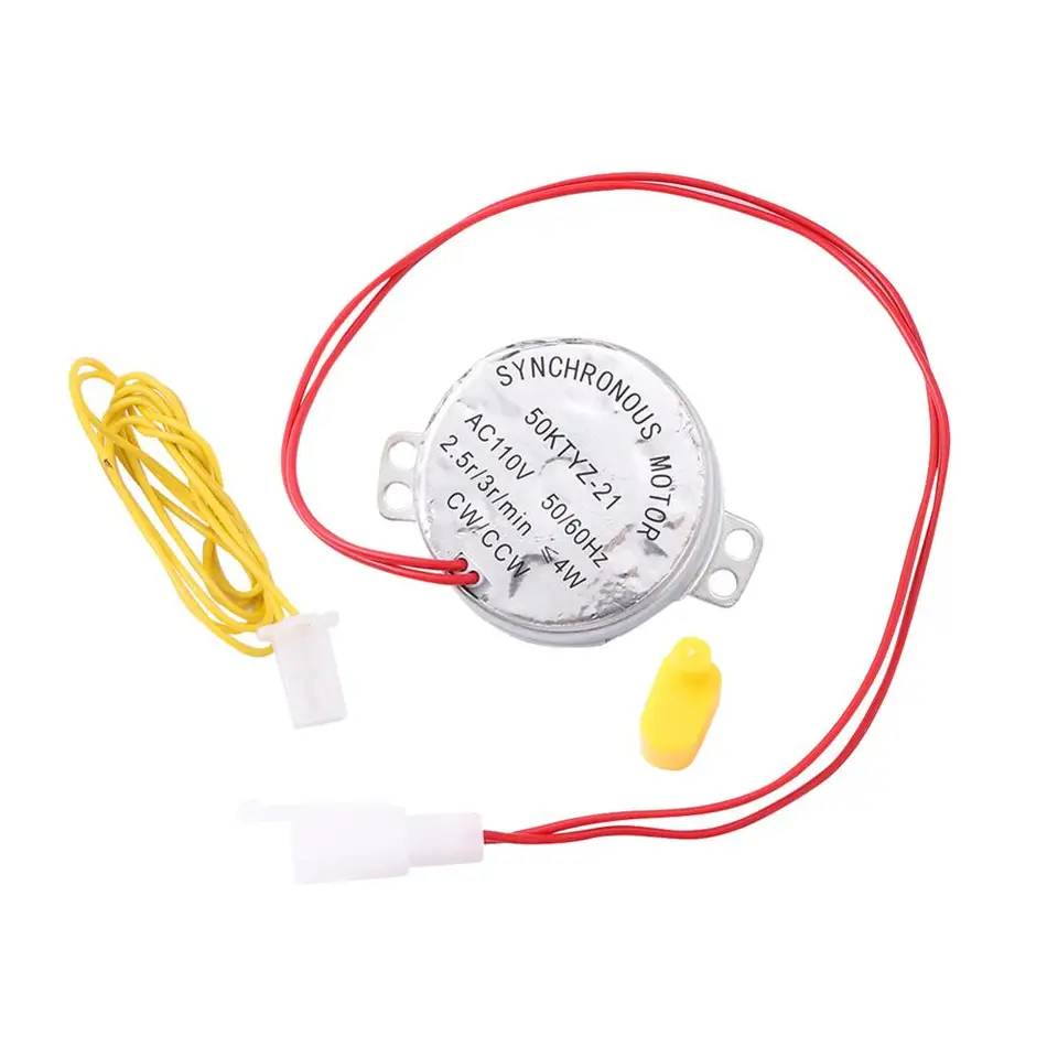 AC220V AC110V DC12V Inkubátor Turn Eggs Motor Farm Inkubation Inckubation Equipment 50/60Hz Inkubátor motor 1 ks