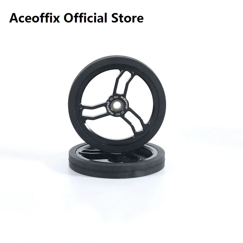 Aceoffix 80mm Easy Wheel EZ-802 pre Brompton Bike Accessories Hliníková zliatina
