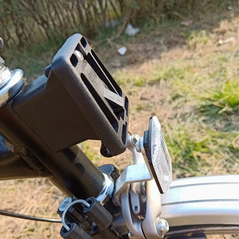 Aceoffix Bicykel predný plastový nosič Super svetlo skladacie bicykel pre vrecko Brompton Basket Bag
