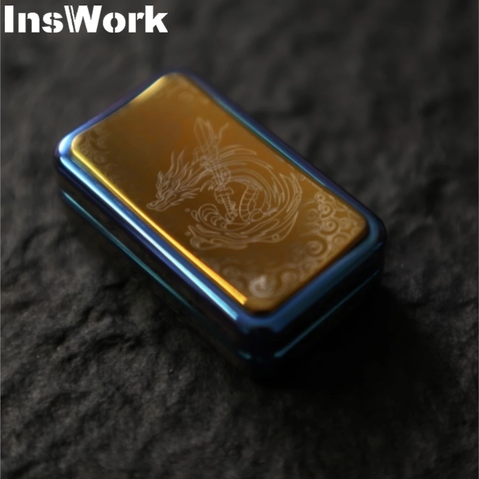 Ach jo, výroba nelimited Push Slider Slider Metal Fidget Toy Stres Stres reliéf pre dospelých Cool Fidgets