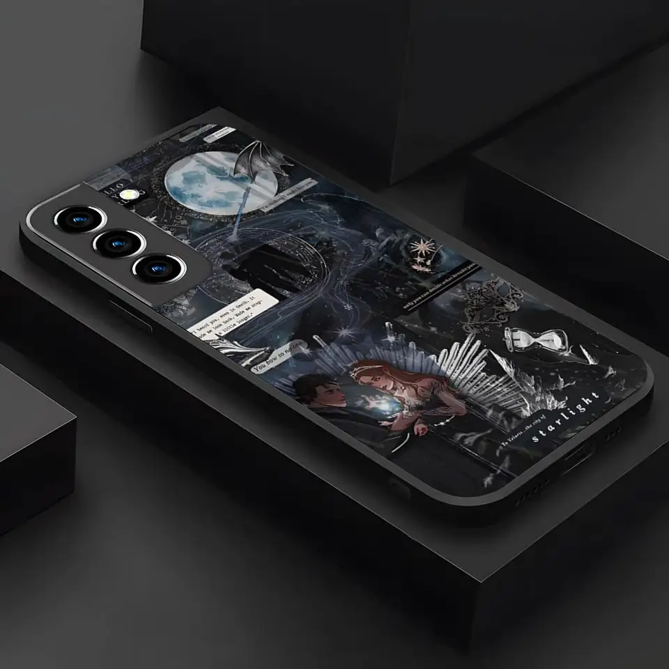 ACOTAR COURT M-MIST a FURY PLYP PRE SAMSUNG GALAXY A21 PLUS S22 A53 A24 A34 A54 A52 M54 POZNÁMKA 10 20 ULITRA FE Zadný kryt