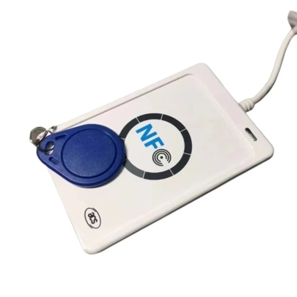 ACR122U RFID SMART ChIP CARD CARD NFC TAG DUPIPTIPICE DUPICATION IC 13.56MHZ Kopírka Kopírka ISO14443