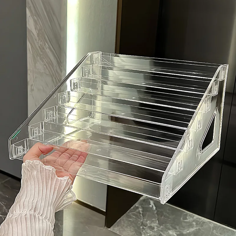 Acryl Display Stock Storage Rack Eyeshadow Organizátor Palet
