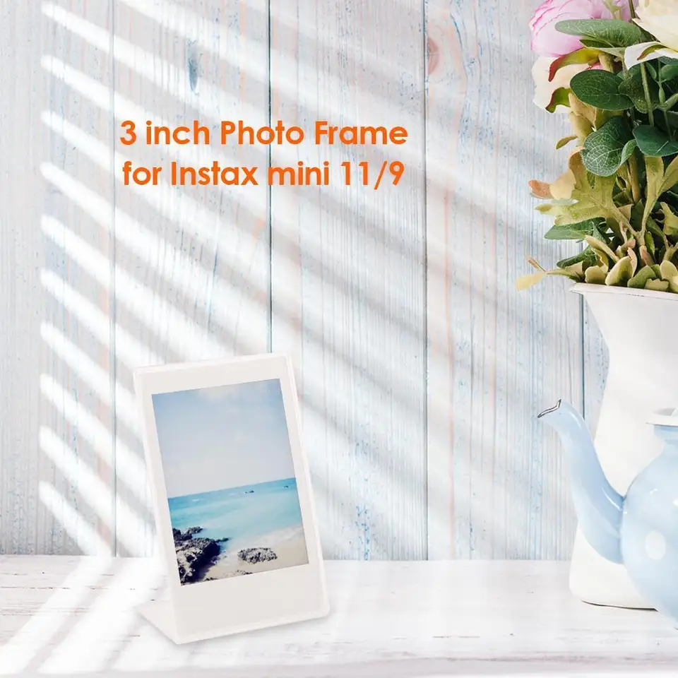 Acryl Mini Photo rám Clear Instant Camera Film Držiteľ držiaka malého obrázka pre Fujifilm Instax Mini 11/9 Instant Film