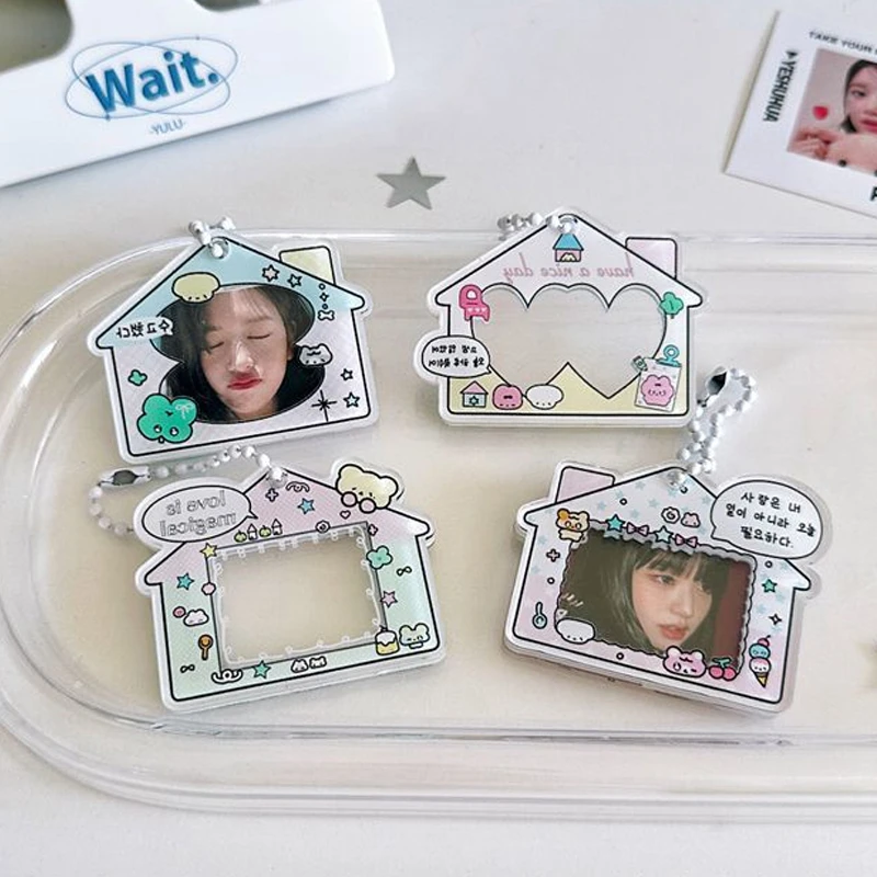 Acryl Photocard Držiteľ KPOP Photocard Držiteľ idol karty Obrázok