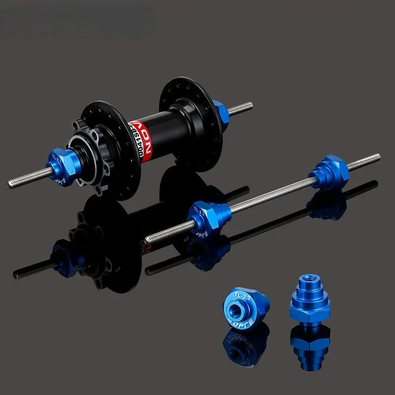 Adaptér adaptéra na bicykel Thru Adapter pre držiak na orezávanie kolies 12/15/20 mm cez nápravu