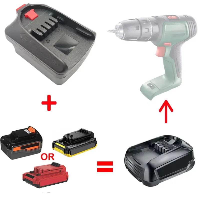 Adaptér batérie pre Black Decker/Porter-Cable/Stanley na Bosch C Green Power Nástroj Vymeňte pre Bosch 18V PBA Li-Ion Battery