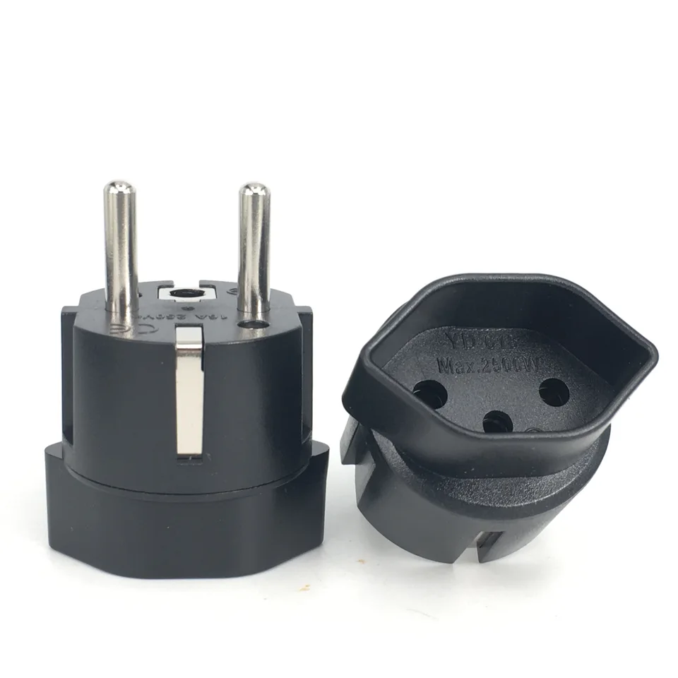 Adaptér cestovného zátky BOLANTEDZ EURURNAL Francúzsko, SOCKET ADAPTER EURONAL ADAPTRE Adapter 10A 250V