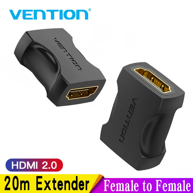 Adaptér HDMI Extender Adapter HDMI Žena do ženského konektora 4K HDMI 2.0 Adaptér prevodníka pre konvertor pre PS4 Monitor HDMI kábla HDMI