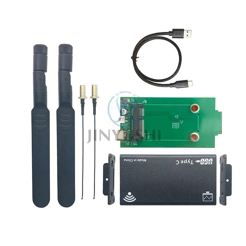 Adaptér Mini PCIe s adaptérom WiFi pre všetky mini PCIe modem ako SIM7100E ME909S-120 EC25-E MC7455 MC7430 EP06-E