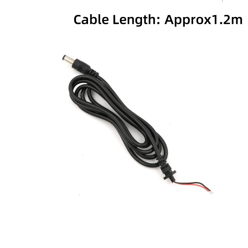 Adaptér na nabíjačku horúceho kábla 1.2m DC Jack konektor konektor kábla Kábel Kábel Kábel NAPOJEBOPNOTNÉ PRÍRUČKA PRÍRUČKA 5.5*2.5
