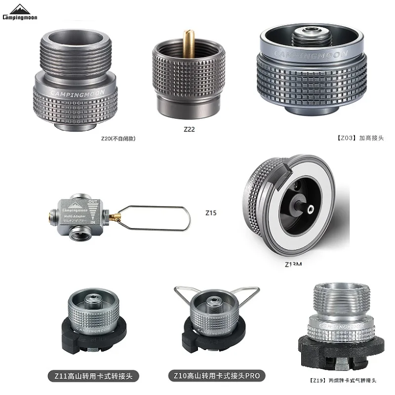 Adaptér plynového sporáka Campingmoon Z03 Z10 Z11 Z13 Z13M Z15 Z19 Z20 Z22 Plyn