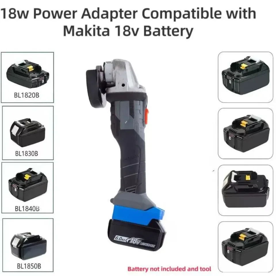 Adaptér pre mlynčeky pre konvertor Makita 18Vlitium na konvertor brúsky Ferrexr 20V.