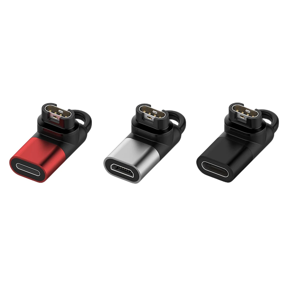 Adaptér pre nabíjačku typu C/Micro USB/pre iOS Charger Adapter Smart Watch for Garmin Forerunner 265 265S 965 2023