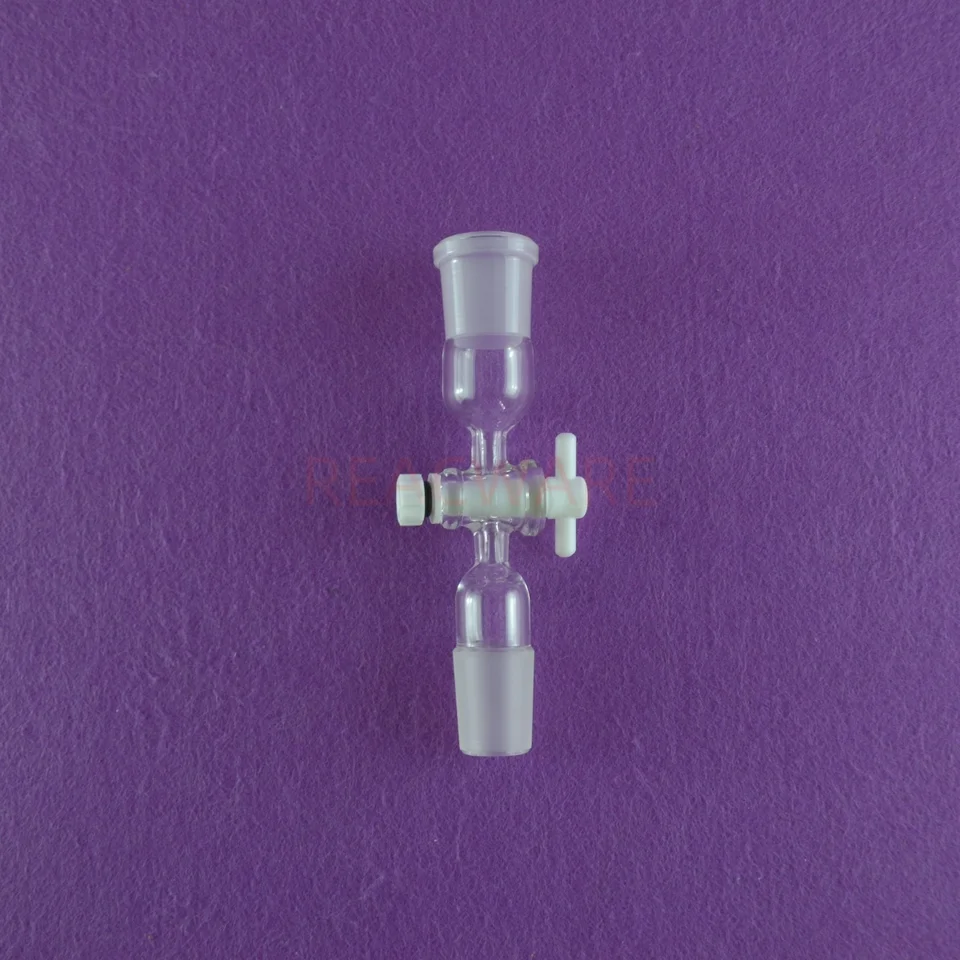 Adaptér riadenia laboratórneho toku s PTFE Stopcock 24/29