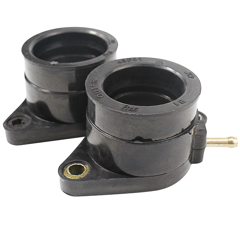 Adaptér rozhrania potrubia na gumové potrubie gumy pre Yamaha XT600 XT 600 XT600Z XT600E 84-03 / TT600 TT 600 84-89 93-97