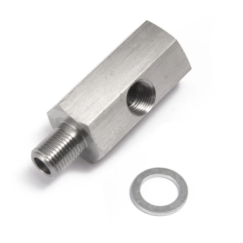 Adaptér snímača tlaku oleja 1/8NPT 1/8BSPT M10 M14 M12 1,5 až 1/8 NPT