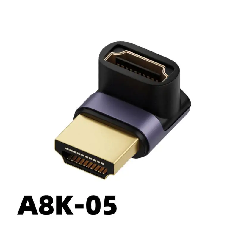Adaptér v tvare stupňa Mini U 180 Mini samec k samíc zvitý 90 l prevodník typu 2,1V predĺženie 4K 8k 60 Hz