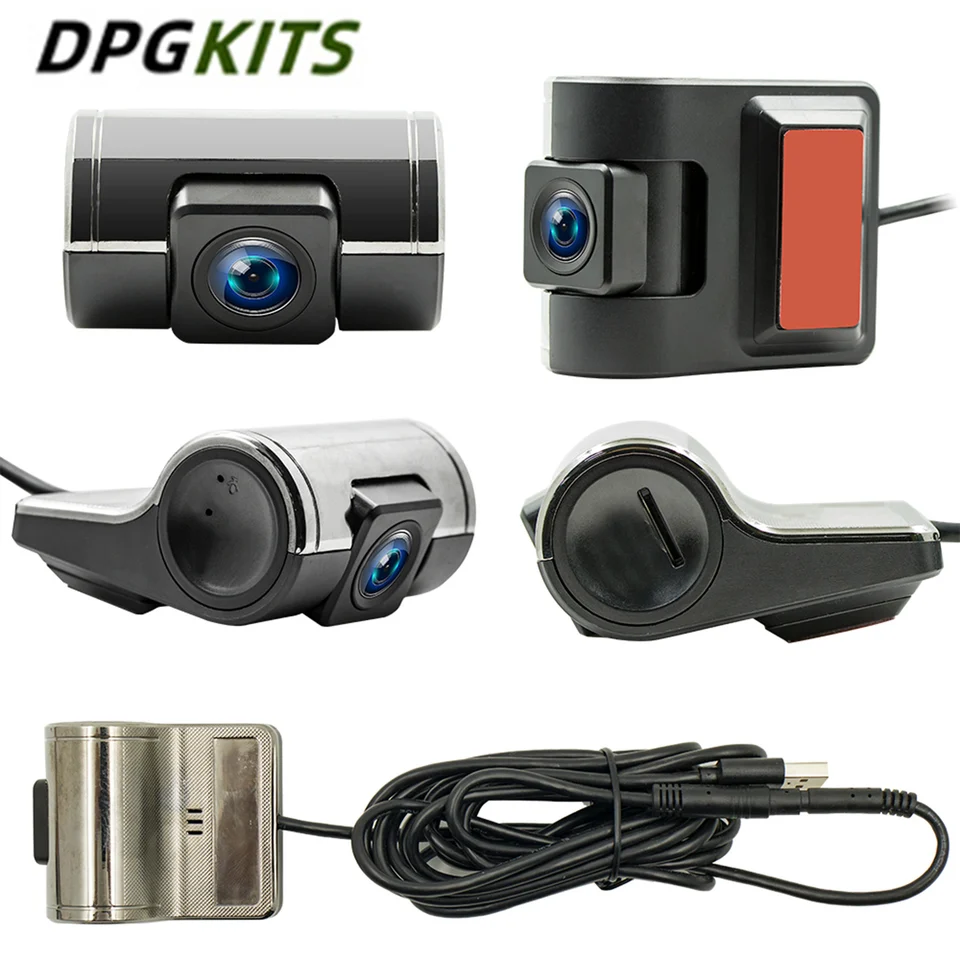 ADAS CAR DVRS Android Multimedia Player Full HD DVR Dash Camera Camera LDWS Mini Auto Recorder 1080p USB TF Auto Car Recorder