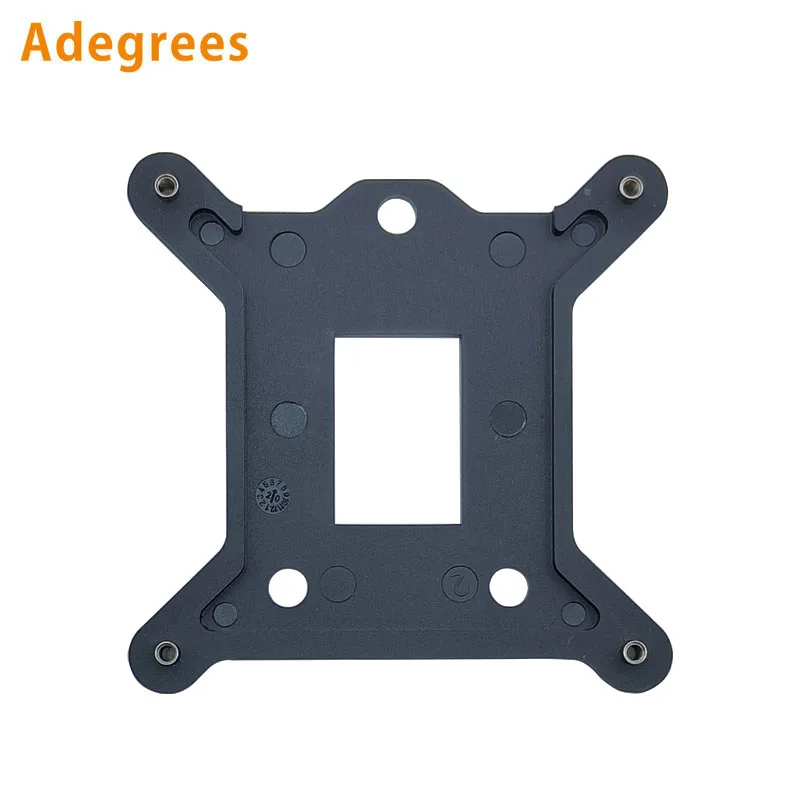 Adegrees Vysoko kvalitná zadná doska základnej dosky CPU chladiča ventilátora zadku pre Intel LGA 1155/1156