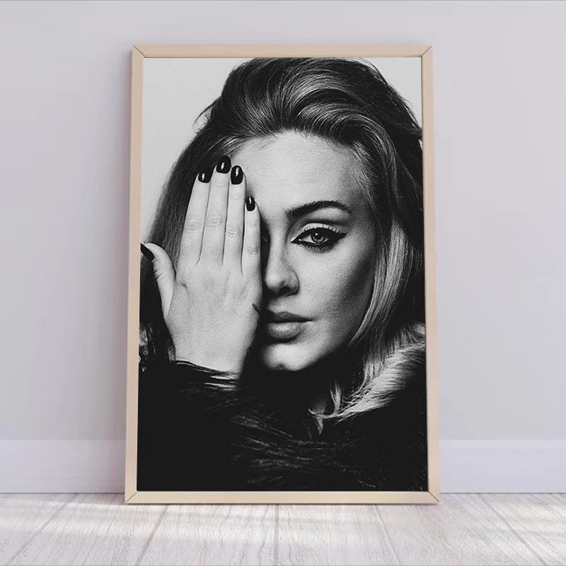 Adele plagáty plagátov pre stenu dekorácie pre domácu estetickú izbu dekorácie maľba na plátne nástenné umelecké maľby