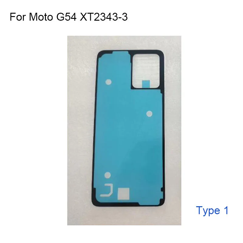 Adhézna páska 3M lepidla zadná batéria krytu batérie pre Moto G54 XT2343-3 3M lepidlo 3M lepidlo zadné zadné dvere nálepky pre Moto G 54