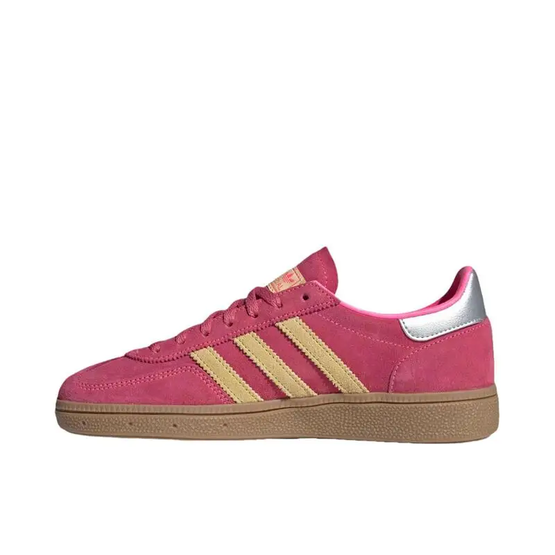 Adidas originál Handball Spezial Comfort Sports Anti-Slip Lightweight Low-Top tenisky pre ženy ružové