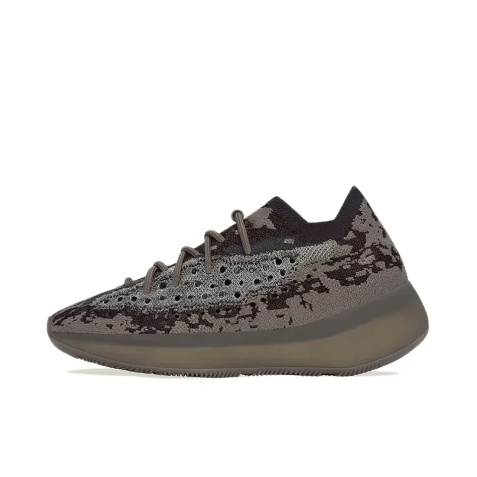 Adidas yeezy Boost 380 Nízke muži a ženy tenisky Priedušné pohodlie príležitostné topánky Topánky a odrazte topánky sivé
