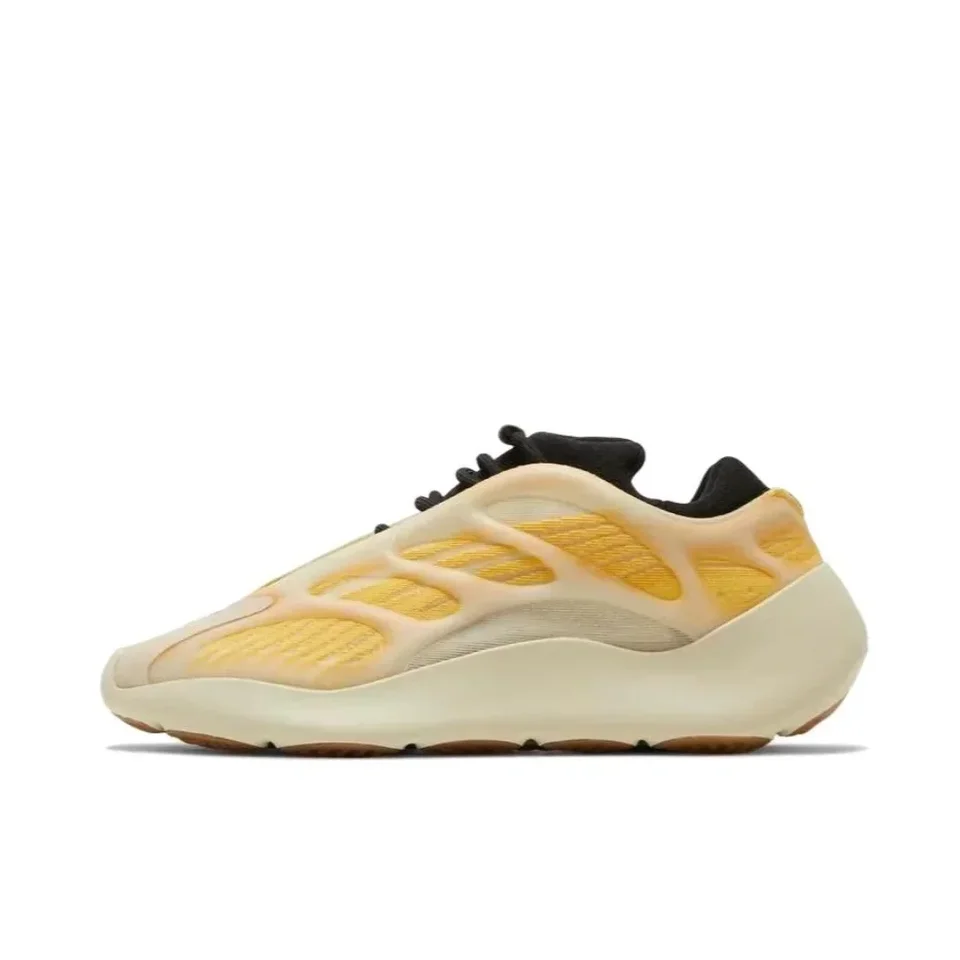 Adidas yeezy Boost 700 V3 Low Men and Women Pneule Priedušné pohodlie príležitostné topánky Topánky a odrazte topánky žlté
