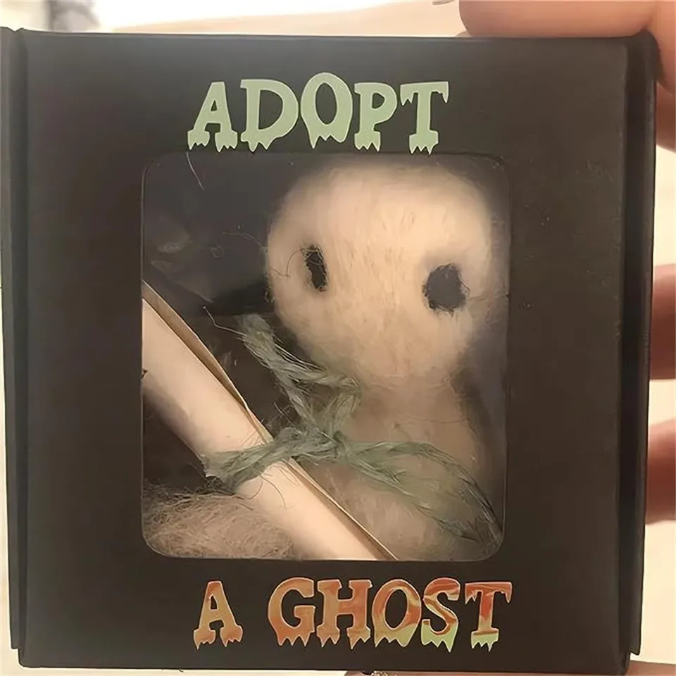 Adopt a Ghost-roztomilý duch, bábika, jedineční priatelia duchov, hračky, Halloween Creative Decotion