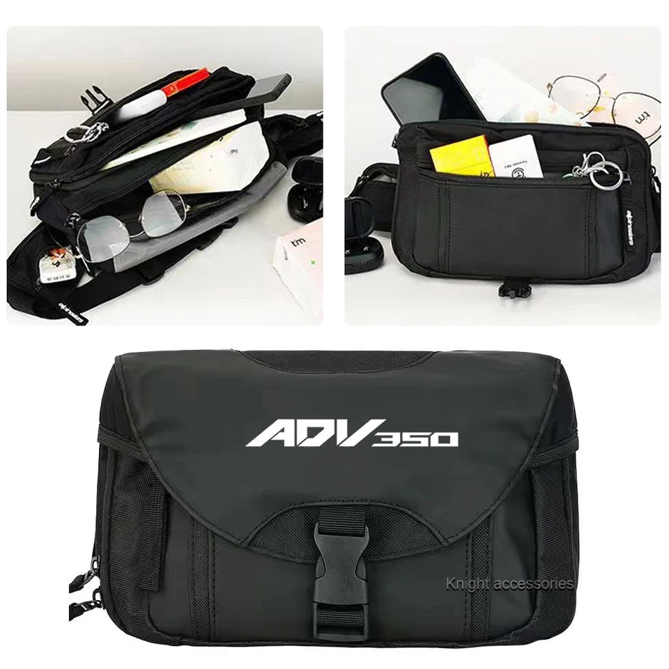Adv350 Nové vodotesné bedrové tašky Saddle taška na bedrovú tašku na nohu Všeobecný telefón Fanny Pack Bag pre Honda Adv350 Adv 350 Adv350
