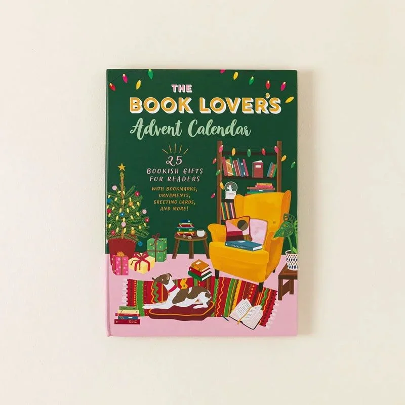 Adventný kalendár knihy Lover 25 literárnych prekvapení pre milovníkov kníh vianočnú literatúru Prekvapivý adventný kalendár